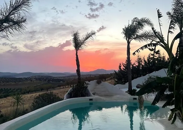 El Atardecer-luna Los Santos de Maimona